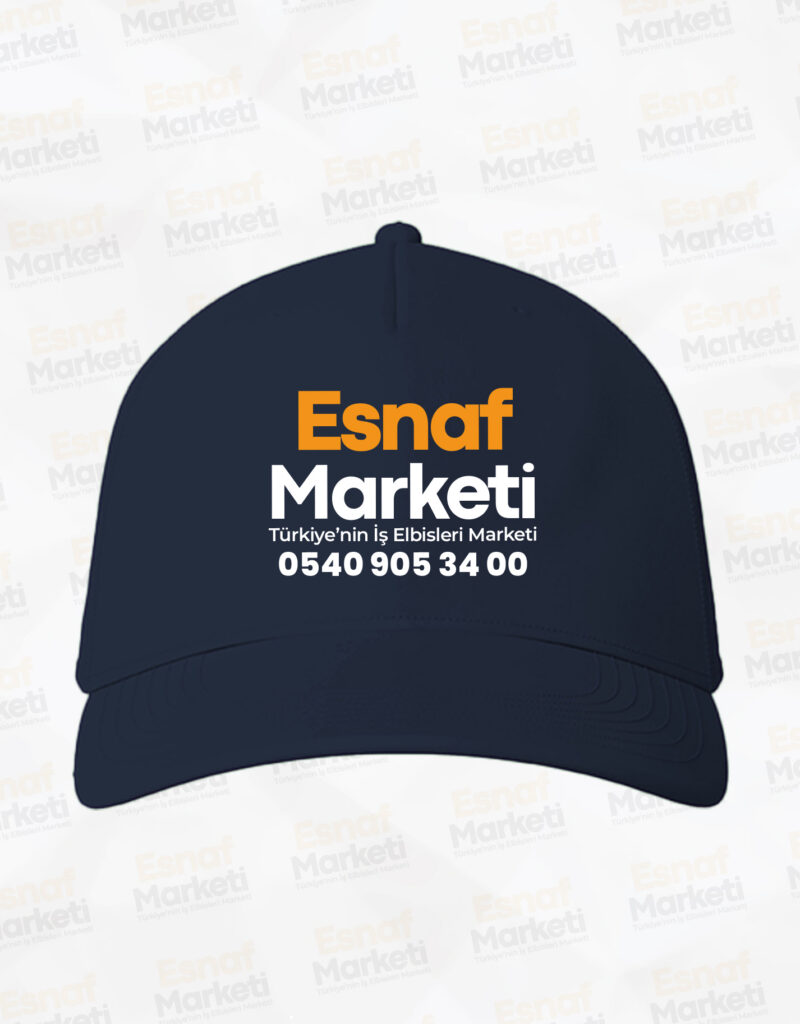 Lacivert Kaliteli Polyester Şapka